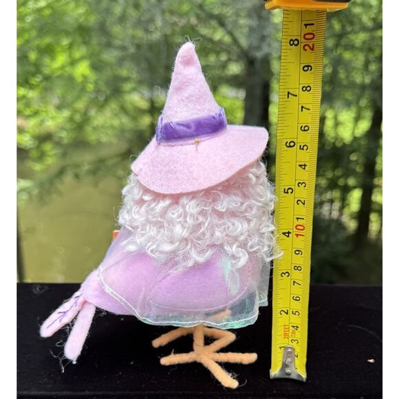 New TARGET Hyde and Eek Featherly Friends GLITZY Good Witch Pink Bird Halloween - Picture 6 of 6